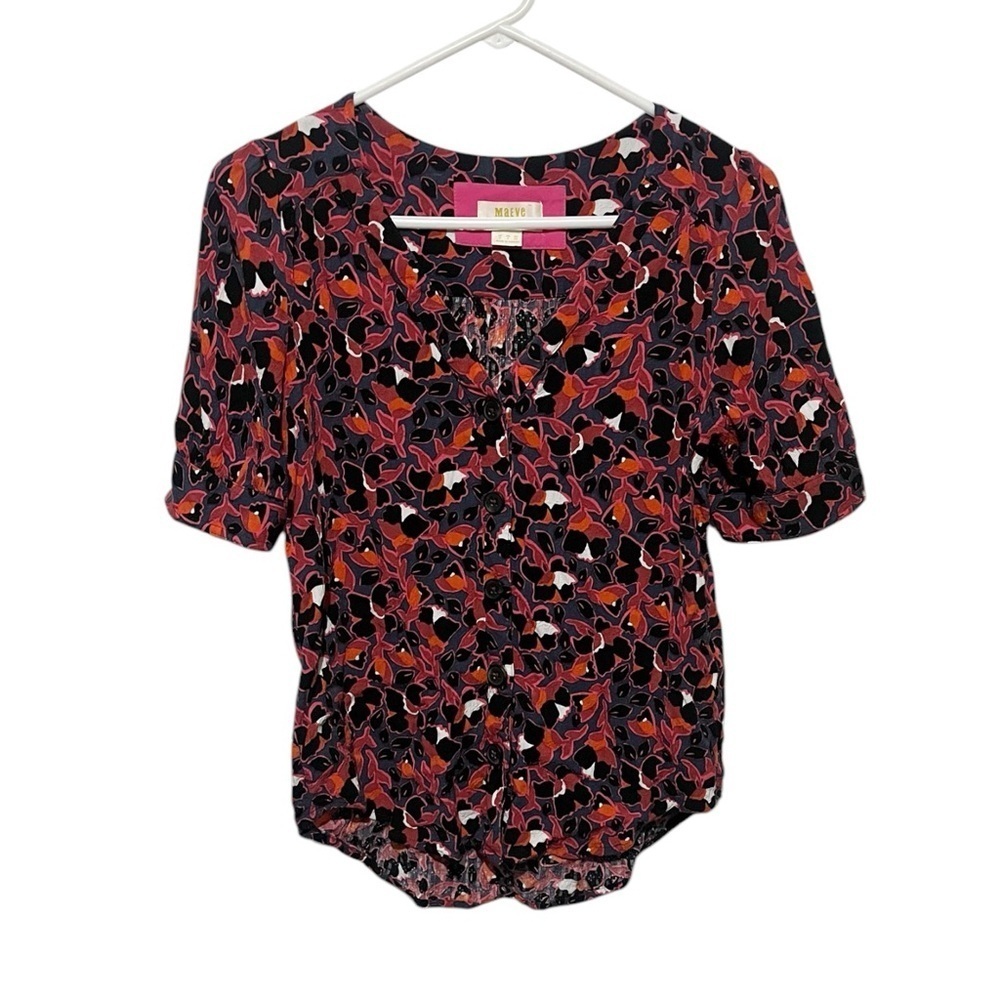 Anthropologie Maeve Blaise Buttondown